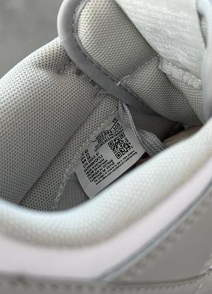 Nike dunk low retro grey white 3