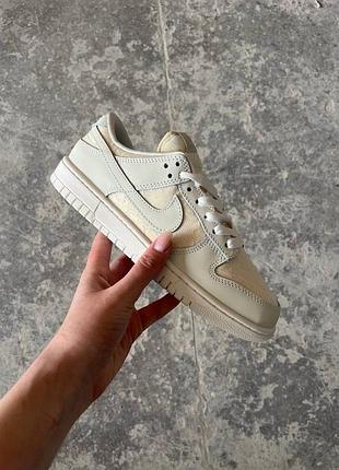 Nike wmns dunk low «lace pack-soft pearl