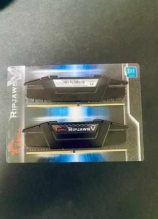 Оперативная память g.skill ddr4 16gb (2x8gb) 4000mhz ripjaws v black
