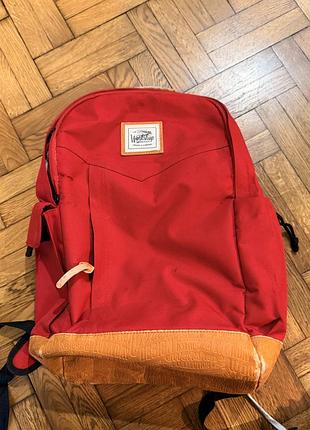 Червоний рюкзак artsac workshop collection
