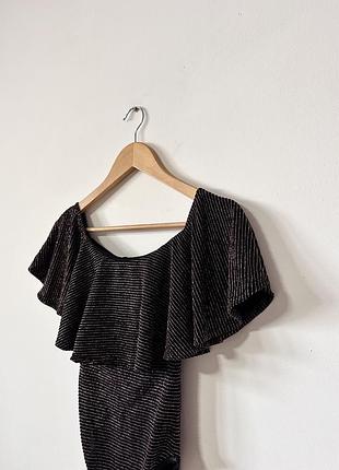Класний боді з люрексовою ниткою new look🌿
