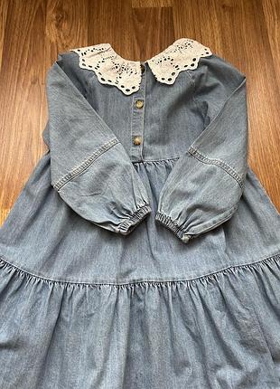 Сукня zara джинсова 3