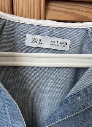 Сукня zara джинсова 5
