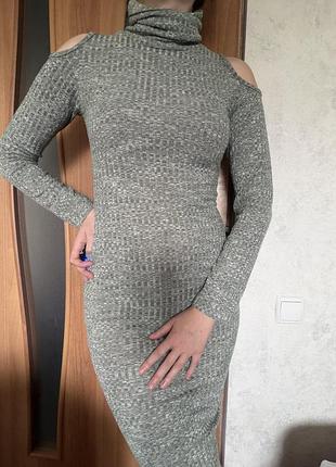 Плаття жіноче, сукня міді, boohoo, розмір 12