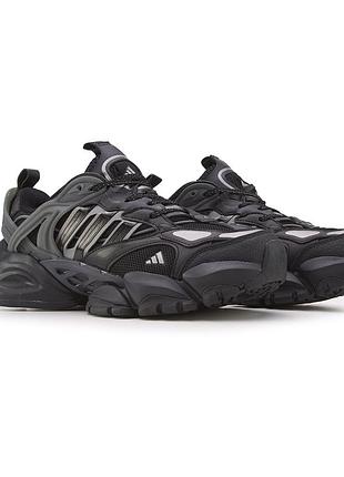 Кроссовки мужские adidas vento xlg deluxe black grey (36-40, 42 размер)