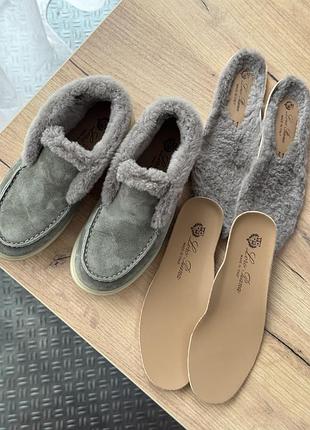 Loro piana дитячі лофери  open walk / winter walk 31 размер (20 см)