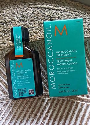 🩵оригинал 25ml. moroccanoil oil treatment for all hair types восстанавливающее масло для всех типов волос
