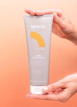 Увлажняющий кондиционер для вьющихся волос sens.Äs illumyna curl conditioner