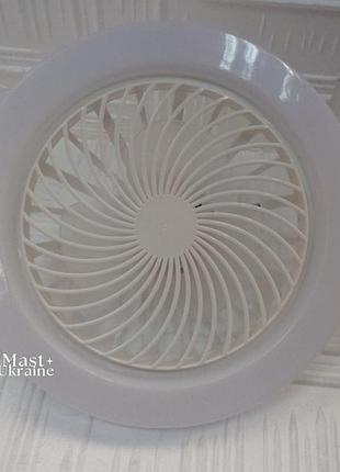 Вентилятор-люстра в патрон led multi-function fan light универсальный потолочный с пультом lk-23d1 2