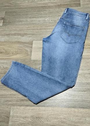 Мужские светло-синие джинсы next motion flex , размер 34 slim fit