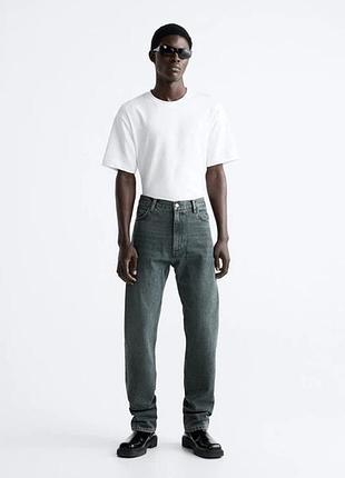 Стильні прямі джинси zara