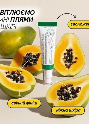 Axis-y dark spot correcting glow serum mini сироватка від пігментних плям з 5% ніацинамідом