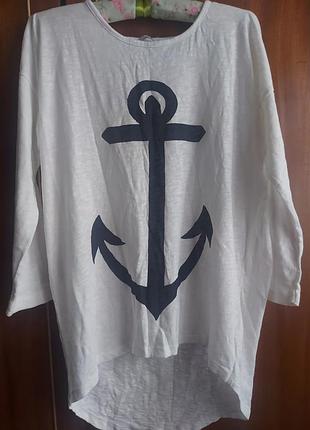 Стильный женский лонгслив в морском стиле от бренда only ⚓️