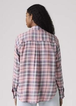 Жіноча картата сорочка oversize