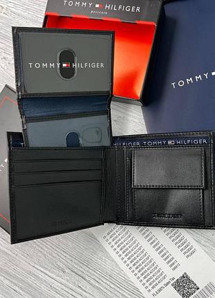 Кошелек tommy hilfiger мужской цвет черный, кошелек томми хелфигер, кашель tommy hilfiger, портмоне tommy, черный кошелек