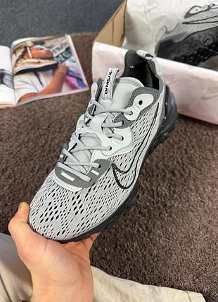 Стильные кроссовки nike react vision grey 3