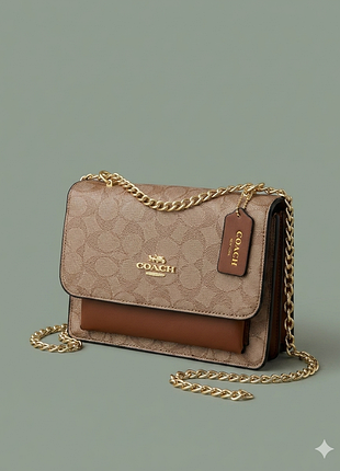 Женская сумочка бежевая mini klare crossbody
