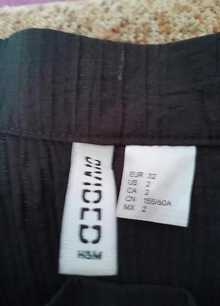 Мини юбка юбочка divided h&amp;m короткая с люверсами 3