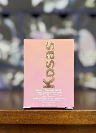 Сонцезахисний крем kosas dreambeam spf 30 у відтінку sunlit