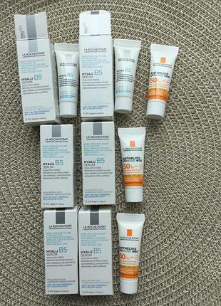 Набір 2 сироватки + сонцезахисний крем для обличчя la roche posay