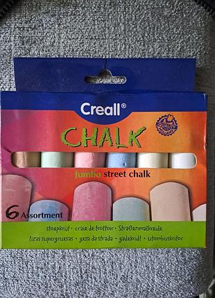 Набор цветных мелков creall jumbo