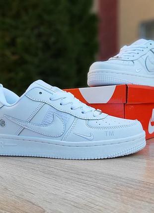 N1ke air force 1 lv8 белые