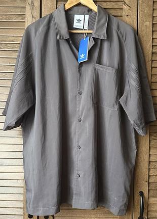 Оригінал! нова чоловіча сорочка adidas originals m fash ss shirt, l / xl р., німеччина 🇩🇪