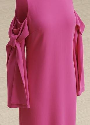 River island • малинова сукня з відкритими плечима • розмір 12 (uk 12 / eur 38)