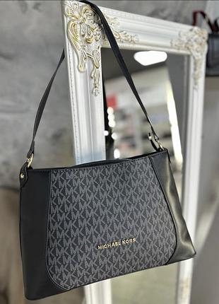 Жіноча сумка michael kors, сумка майкл корс, сумка з принтом майкл корс, крос-боді, сумка через плече, шопер