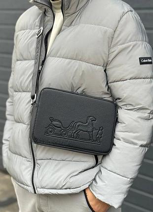 Мужская сумка coach, планшетка, сумки через плечо, повседневная сумка