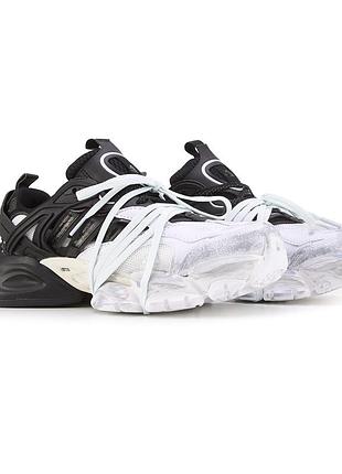 Кроссовки мужские adidas vento xlg deluxe black white (36-44 размер)