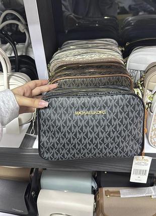 Жіноча сумка michael kors, сумка майкл корс, сумка з принтом майкл корс, крос-боді, сумка через плече, клатч