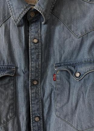 Чоловіча джинсова сорочка levi’s