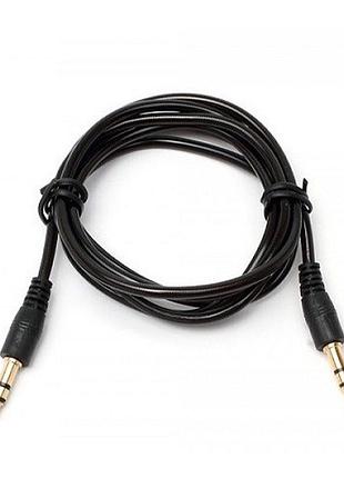 Кабель aux value audio 3.5мм m/m 3 м чорний (b00402)