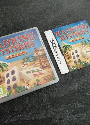 Картридж mahjong mysteries ancient egypt (nintendo ds)