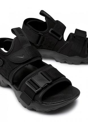 Сандалі nike canyon sandal black ci8797-001, оригінал, нові 38 р
