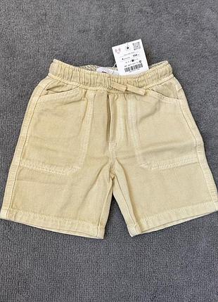Шорти котонові zara, розмір 104