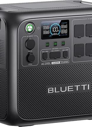 Зарядна станція bluetti ac200l 2400w 2048wh європейська розетка