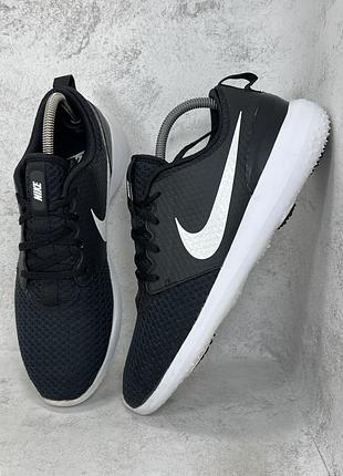Чоловічі літні чорно білі  кросівки nike golf