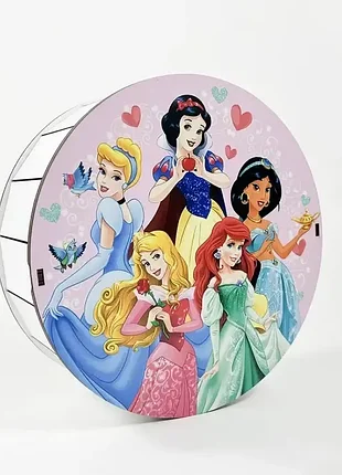 Коробка кругла "принцеси-disney"