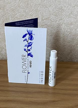 Kenzo flower ikebana indigo, edp, оригінал, пробник 1 мл