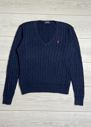 Жіночий вʼязаний светр polo ralph lauren