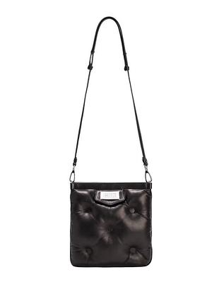 Maison margiela glam slam flat pocket small bag black