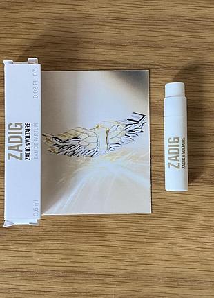 Zadig & voltaire zadig, edp, для жінок, оригінал, пробник 0,6 мл