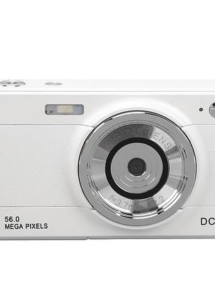 Цифровая камера 56mp / full hd 1080p - фотоаппарат с автофокусом, 8x zoom, ips экраном 2.8", type-c, led-подсветкой