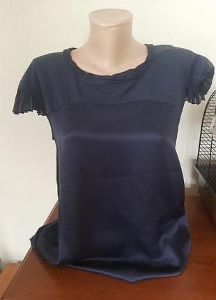 Шовкова футболка max mara