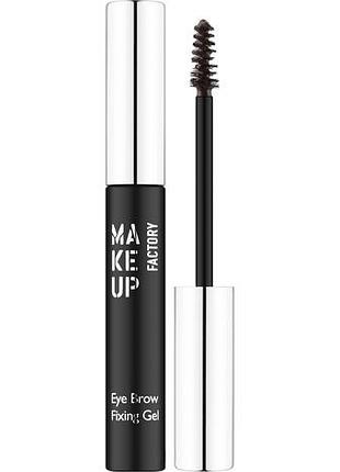Make up factory eye brow fixing gel гель для брів 01 transparent