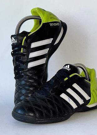 Кроссовки футзалки кожаные adidas adipure 11pro 36 (22,5 см) оригинал идеал!