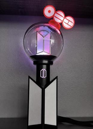 Bts light stick нова v.4 підставка army bomb + подарунок топер arirang