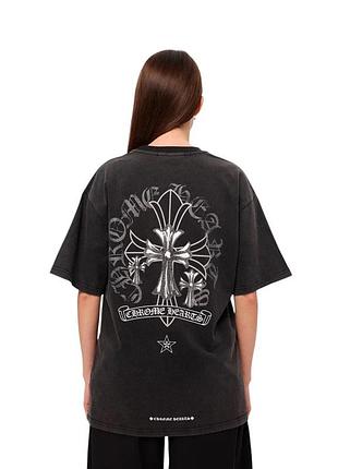 Chrome hearts t-shirt washed black ch105-wbk